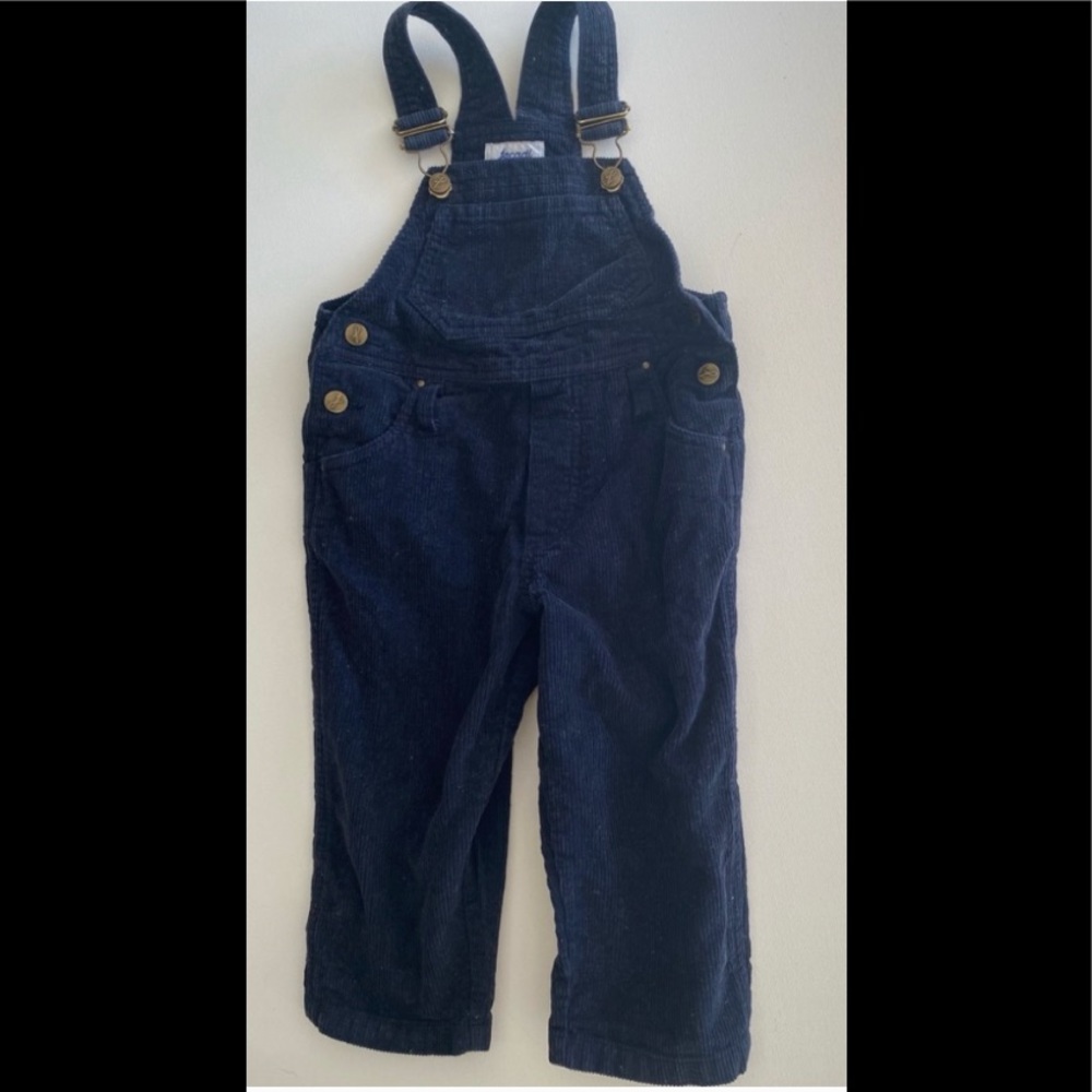 Jacadi corduroy overalls